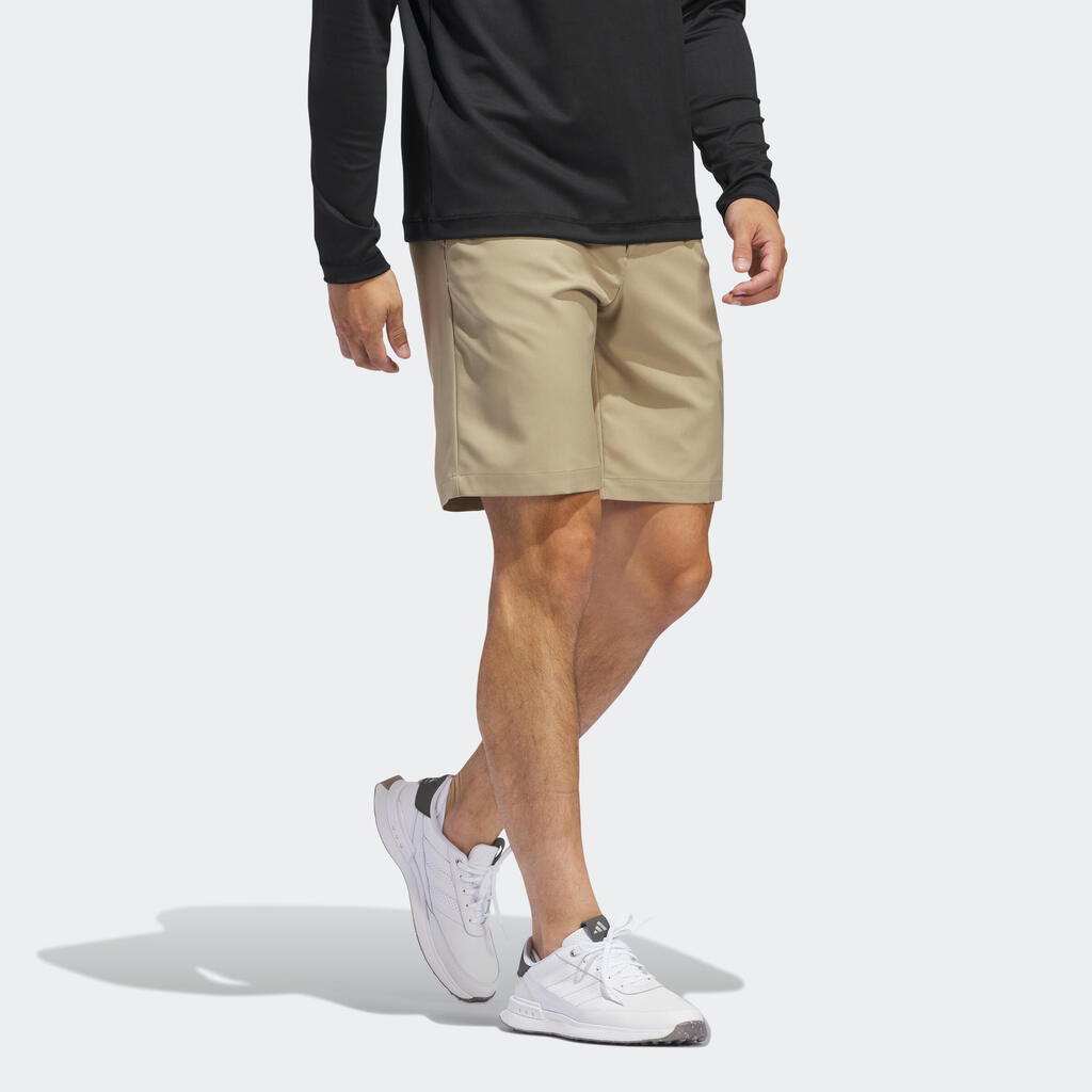 Men's golf Bermuda shorts - Adidas beige